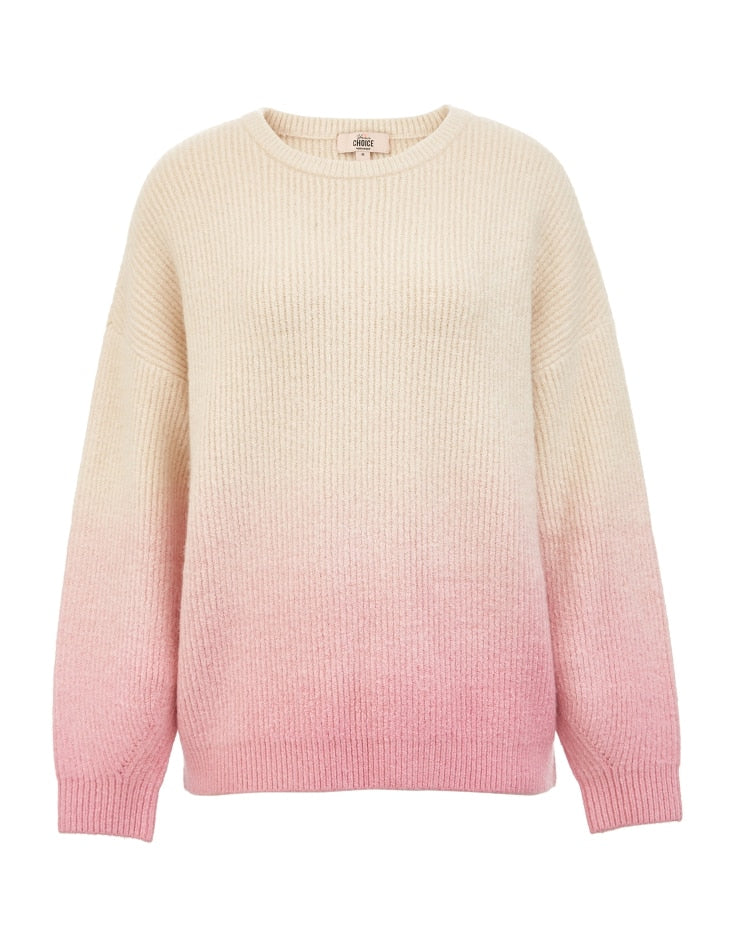Honeydew Soft Gradient Sweater