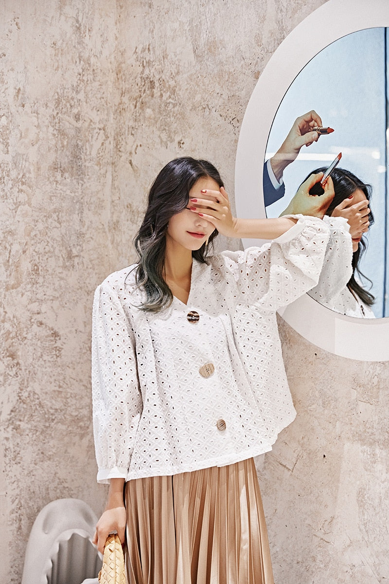 Broderie Lace Summer Jacket