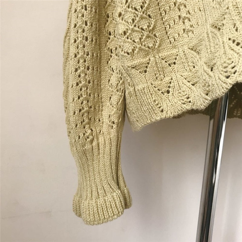 Crochet Knit Cardigan - Fall Edition