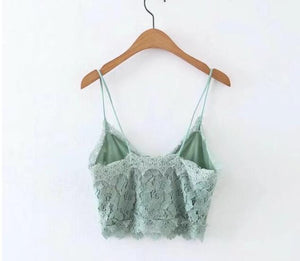 Lace Cropped Camisole