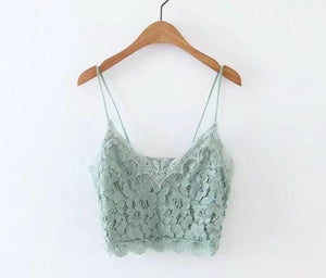 Lace Cropped Camisole
